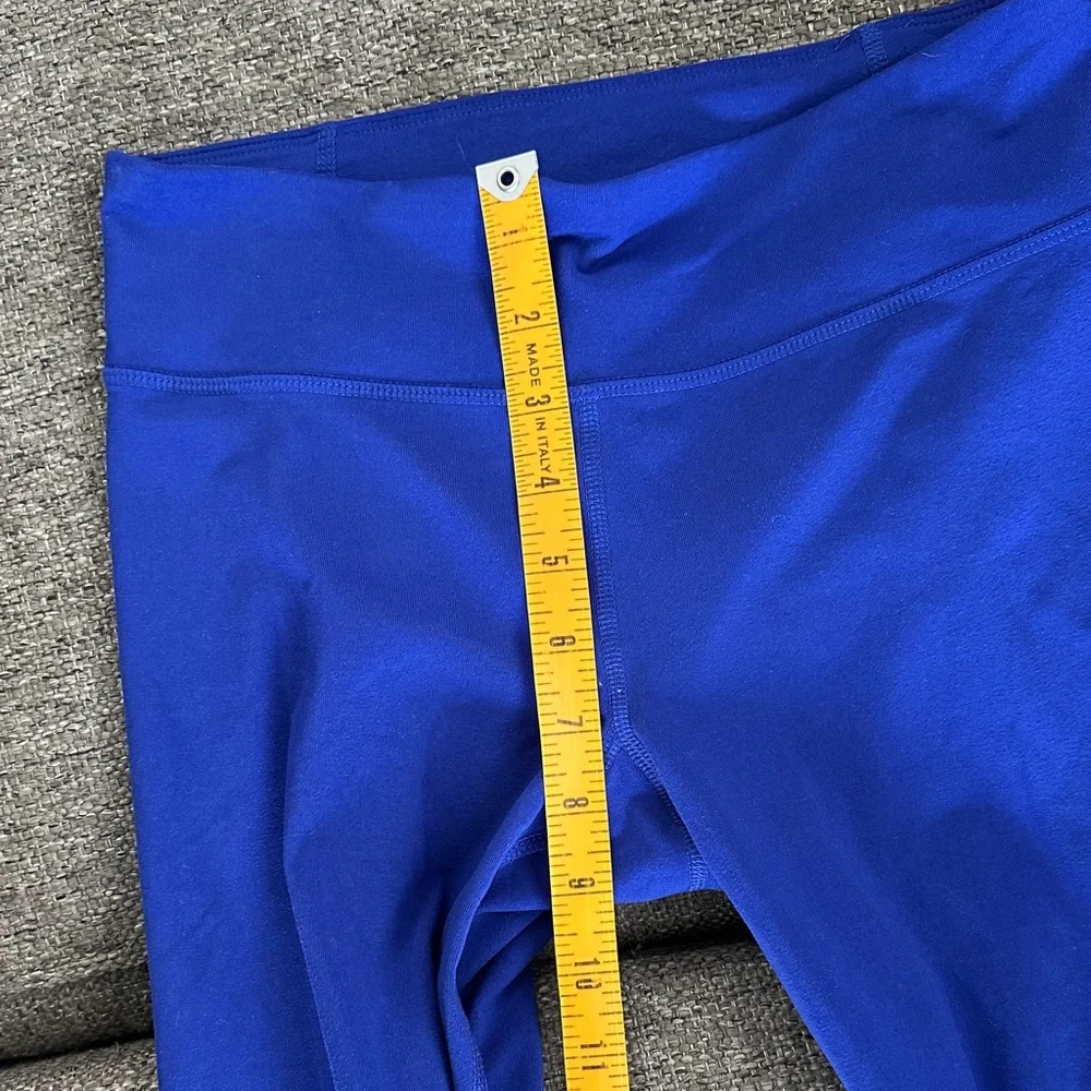 Under Armour Vibrant Blue Leggings with Ankle Zippers Small - Picture 6 of 7